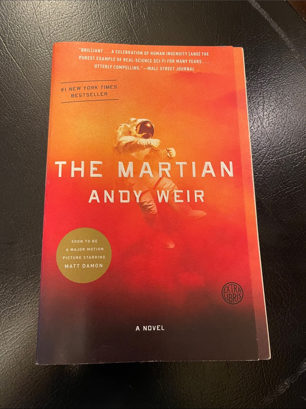 The Martian by Andy Weir Paperback Novel